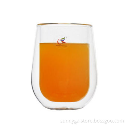 Hot sale double wall glass cup